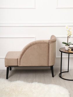 Кушетка Berger бежевый/венге