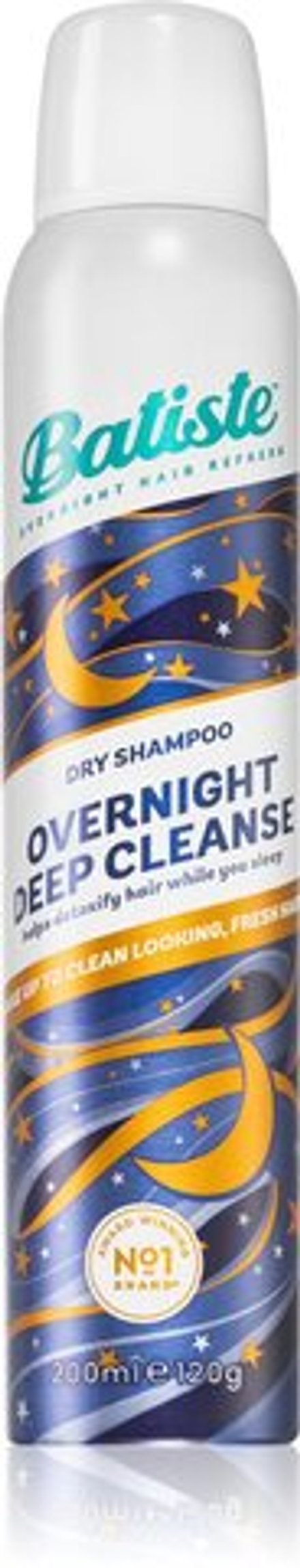 Batiste Overnight Deep Cleanse - сухой шампунь на ночь /   200  ml  / GTIN 5010724544860