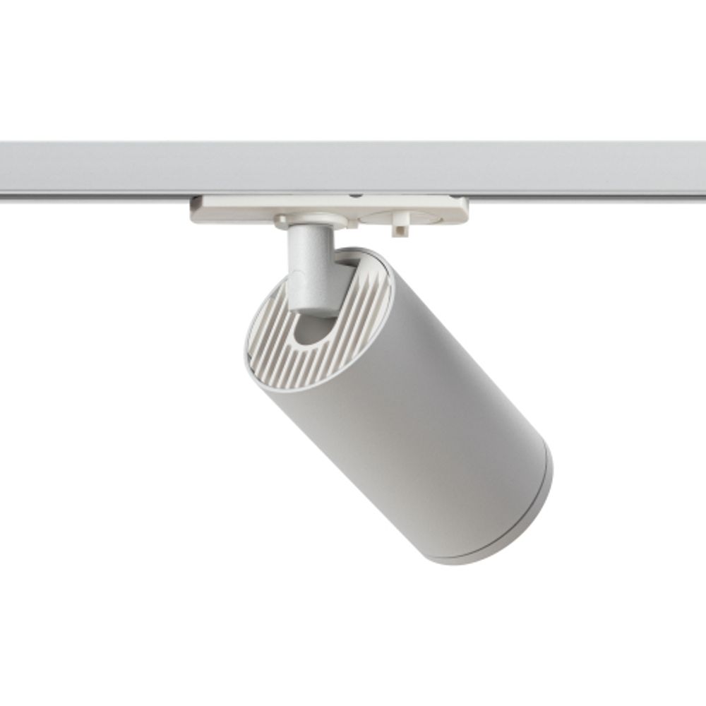Трековый светильник однофазный ЭРА TR39-GU10 WH под лампу GU10 белый | Однофазные светильники под лампу