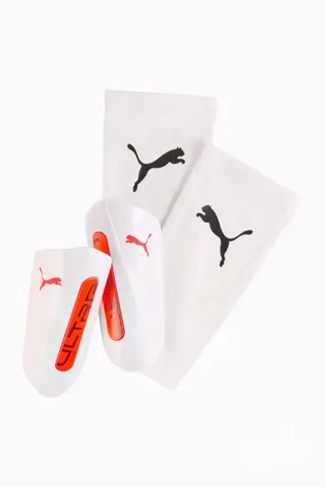 Футбольные щитки Puma ULTRA Twist Sleeve - белый