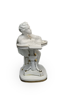 Фарфоровая статуэтка "Юный Пушкин", ЛФЗ, 1960 - 1970 гг.