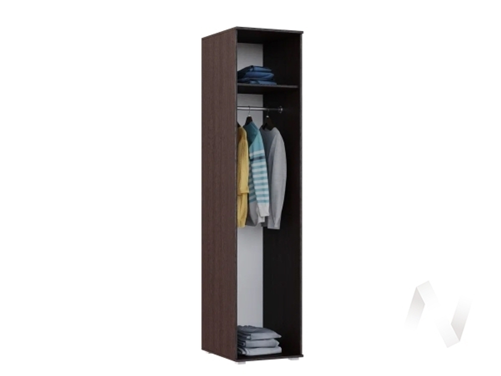 Пенал Спальня Ким (венге/белый глянец холодный)