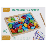 Развивающая игрушка деревянная Рыбалка деревянная поле плоское, коробка C-41677