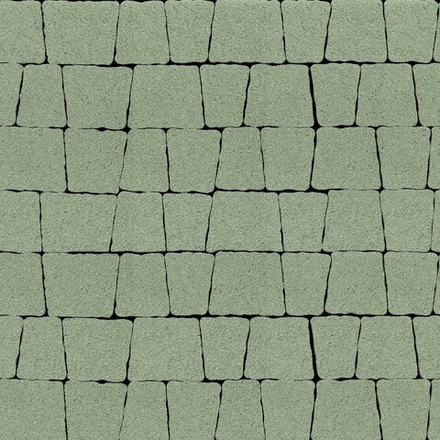 Тротуарная плитка АНТИК - Стандарт Зеленый, комплект из 5 видов плит