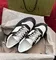 Кроссовки Gucci GG Embossed Sneaker Black White, черный