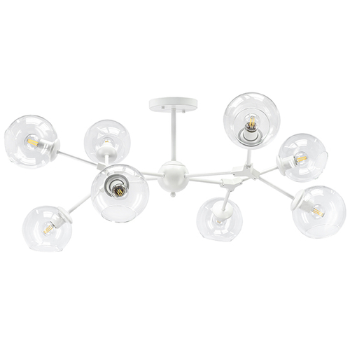 785086 Люстра BETA 8x40W E27 БЕЛЫЙ