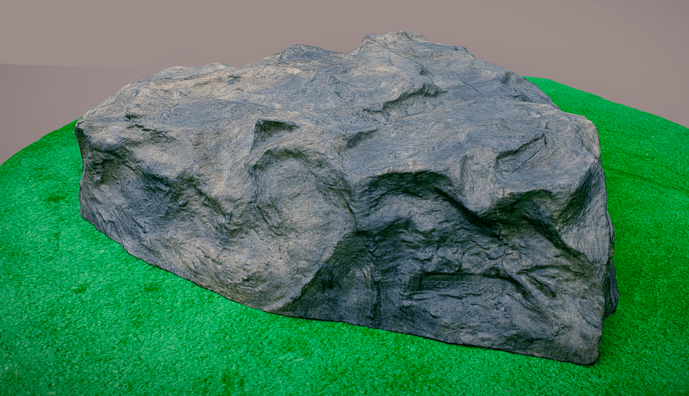 Декоративная крышка камень Люкс на люк D85/15 - Серый