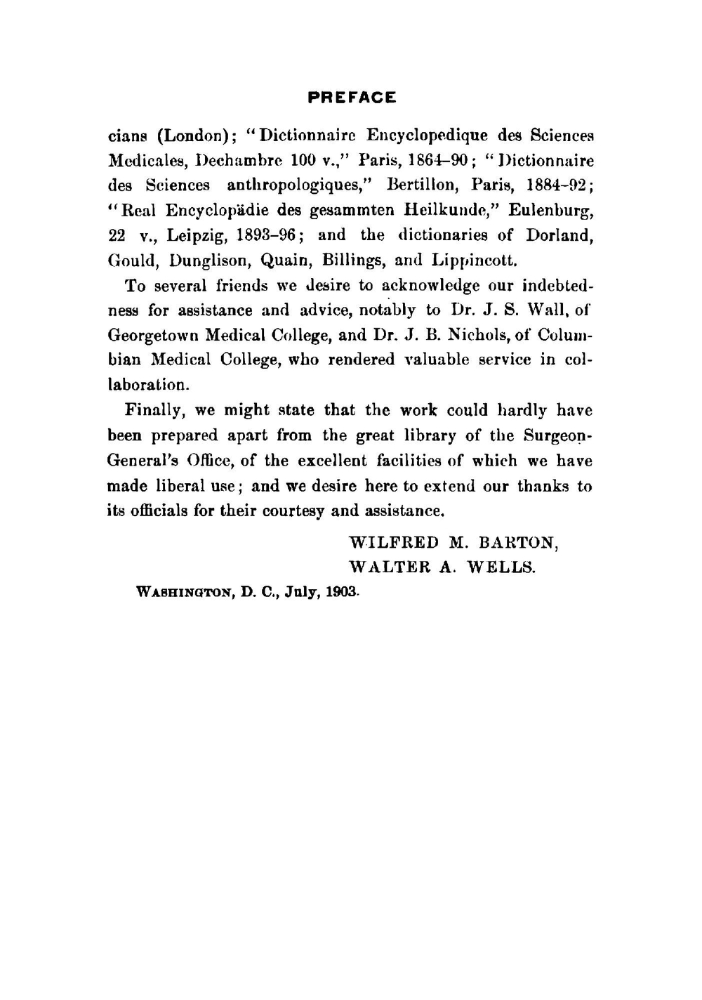 A Thesaurus Of Medical Words And Phrases | Wilfred M. Barton