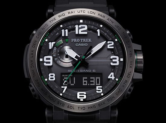 Мужские часы Casio Pro-Trek PRW-6600Y-1ER