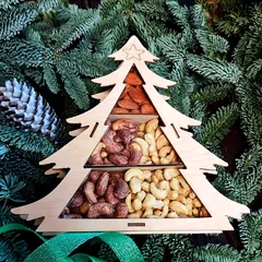 Набор подарочный новогодний «Ореховая елка»
