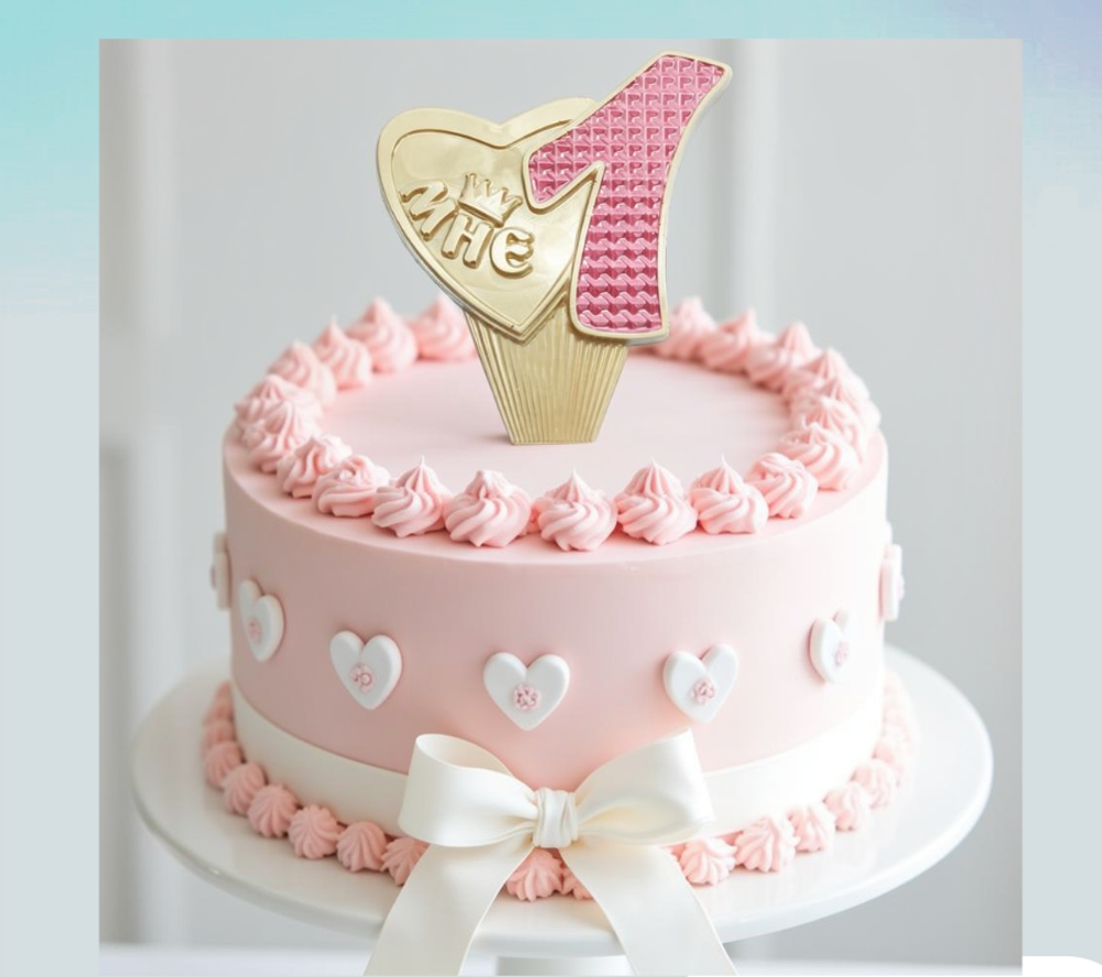 Форма для шоколадного топпера "Мне один годик"