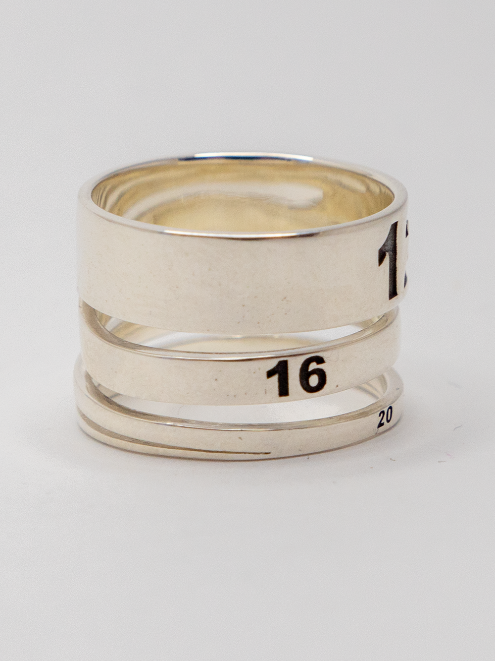 Мужское серебряное кольцо Halving от Hodl Jewelry