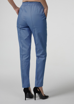 Медицинские брюки на резинке со стрелками