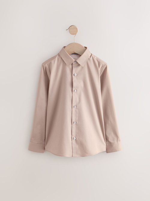 Рубашка для мальчика Next E32-006, Бежевый