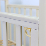 Кровать детская 120*60 "СИЛЬВИЯ"-7 (арт.46) универ маят/ящ (слоновая кость)