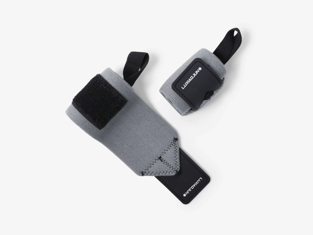 Бинты кистевые - страпы для запястья LUXIAOJUN W80 Wrist Wraps (Серые)