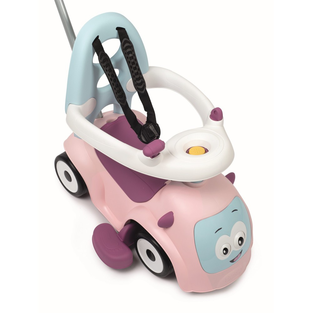 Каталка-ходунок Smoby Maestro 3 в 1 розовая развивающая для малышей от 6 месяцев арт. 720305 — фото 5