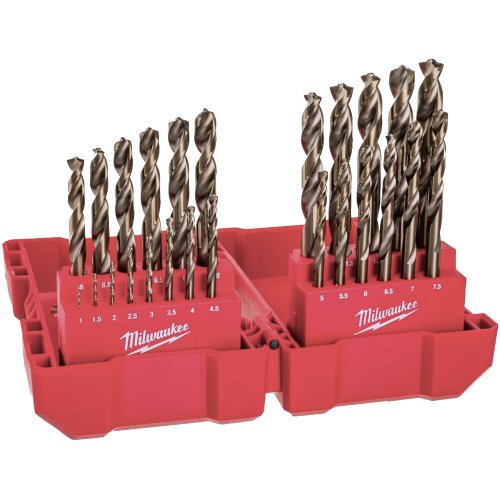 Набор сверл Milwaukee по металлу HSS-Co GEN II 25шт