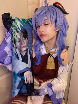 Мини дакимакура Джей Кей Чонгук из БТС | BTS арт. M1065, 60х20 см