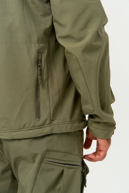 Костюм тактический утепленный Softshell Олива