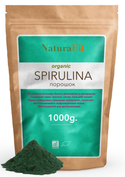 Спирулина Органик в порошке 1000 грамм