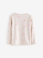 Лонгслив для девочки Next 409-081, 5 шт., Розовый