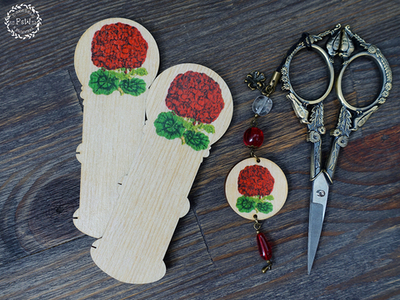 Бобинка "Pelargonium. Герань"