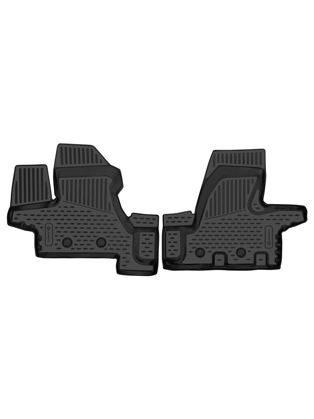 Коврики в салон для Sollers ATLANT 2023- Грузовой, 2шт. (полиуретан) ELEMENTA0N002210K.F