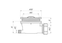 Сифон Grossman Strong GR-S90