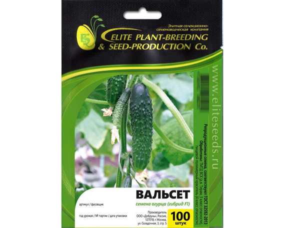 Вальсет F1 семена огурца  (Гавриш) – фото 2
