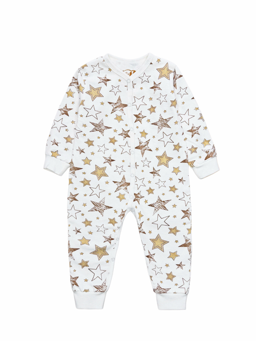 Утепленный комбинезон Sleep Звездопад (68,74)