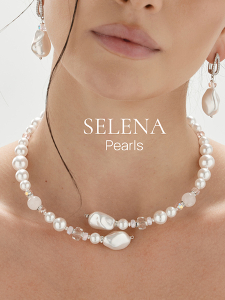 91003868 Колье Selena Pearls
