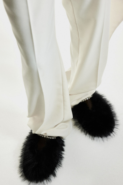 H&M Тапочки с декоративными деталями, черный