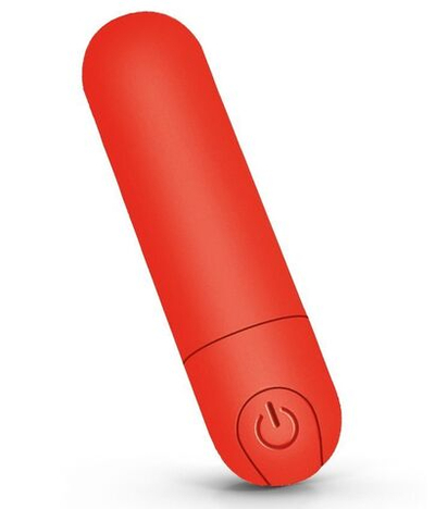 Подарочный набор Double Fun: перезаряжаемая вибропуля и гель на водной основе (Цвет: красный)