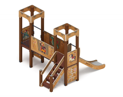 Детский игровой комплекс Королевство (Картонное) ДИК 1.15.06-12 H=900