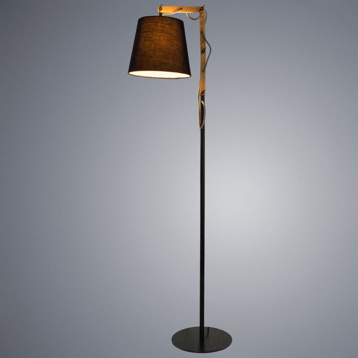 Торшер Arte Lamp A5700PN-1BK