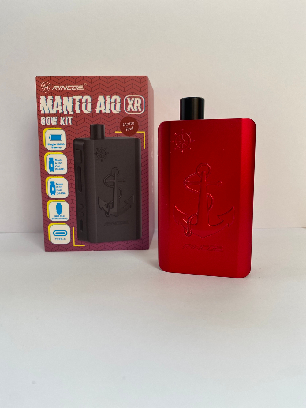 Набор Manto AIO XR kit by RINCOE 80w 3мл