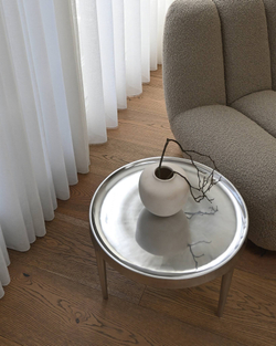 Кофейный стол 101 Copenhagen Phantom Table, Low, Chrome, хром