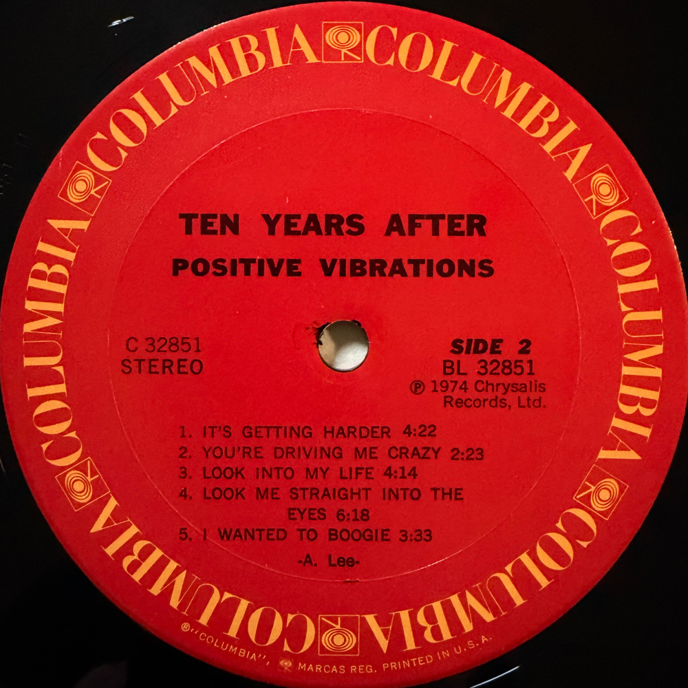 Ten Years After ‎– Positive Vibrations (США 1974г.)Т