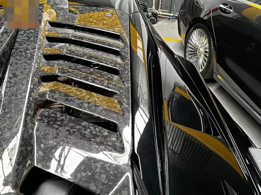 Карбоновый задний спойлер для Lamborghini Huracan LP580 LP610 Evo Ламборгини Хуракан