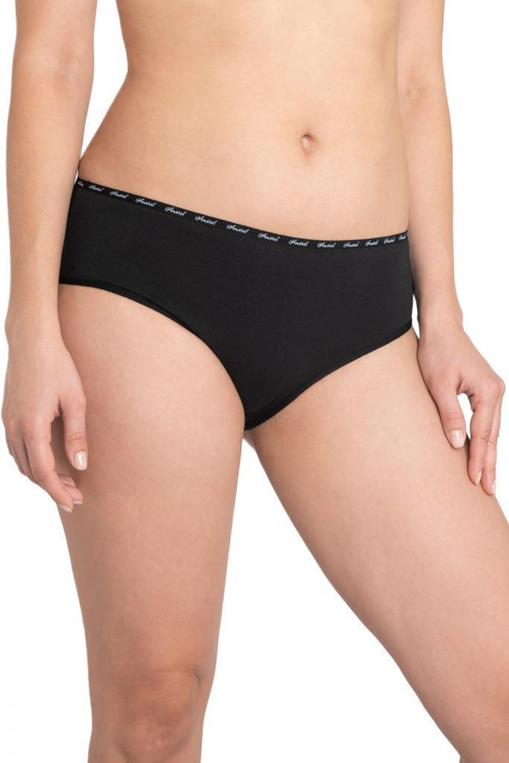 Трусики-слипы с широким бочком (Размер: S) (Цвет: белый)