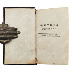 L'Iliade d'Homère avec des remarques. T. 1–12 / Илиада Гомера с примечаниями. — Lyon: Bruyset aine &