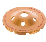 ЧАШКА АЛМАЗНАЯ MATRIX ЗАЧИСТНАЯ 125ММ ДВУХРЯДНАЯ 72990