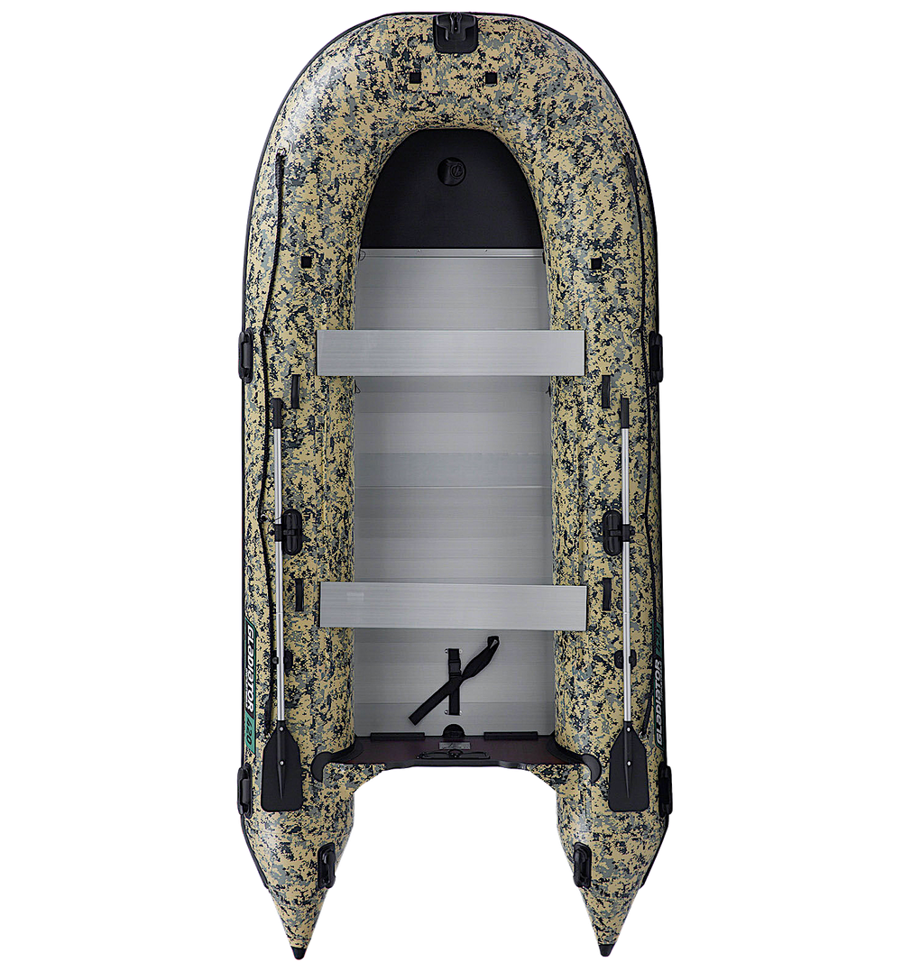 Лодка ПВХ Gladiator Active C420AL Camo с алюминиевым полом ( BSM0174 )