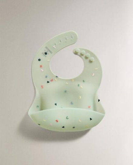 ZARA HOME ДЕТСКИЙ СИЛИКОНОВЫЙ НАГРУДНИК МИККИ И МИННИ DISNEY ©, РАЗНОЦВЕТНЫЙ