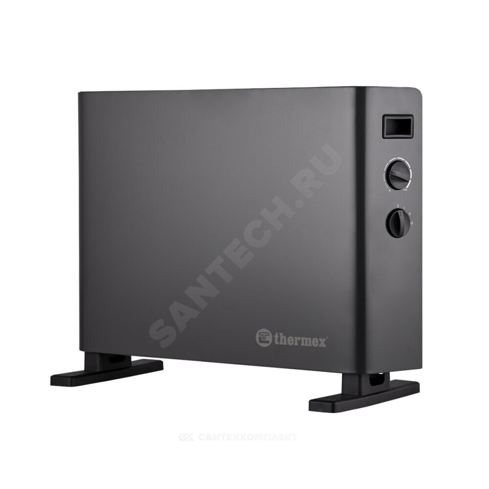 Конвектор электрический напольный PRONTO Black 2000M с механическим термостатом THERMEX ЭдЭБ01362