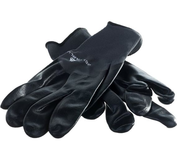 Перчатки полиамидные с двойным нитриловым покрытием VE713 Delta Plus VE71309