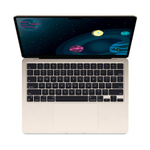 Ноутбук Apple MacBook Air 13" MC8P4 (M3 8-Core, GPU 10-Core, 24GB, 512GB) («Сияющая звезда» | Starlight)