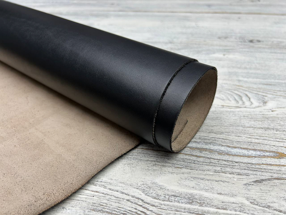 Boolwing Srtong Nero (1,5-1,7 мм), цв. Черный, натуральная кожа