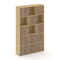 Locker plus Комплект №9 LK.K-009 Тиквуд Светлый/Дуб Аризона 1188*350*1983